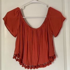 Off the shoulder top